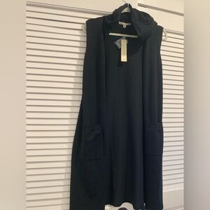 NWT Cyrus long sweater vest with pockets preppy casual business casual size‎ Med